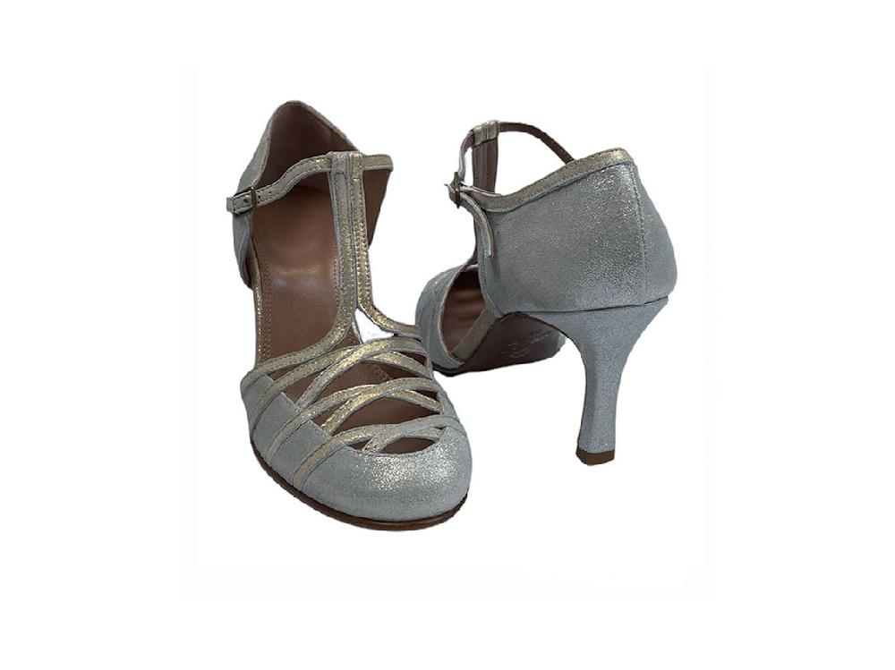 Rose'S Roses Colette – Silver T-Strap Promozione Limitata