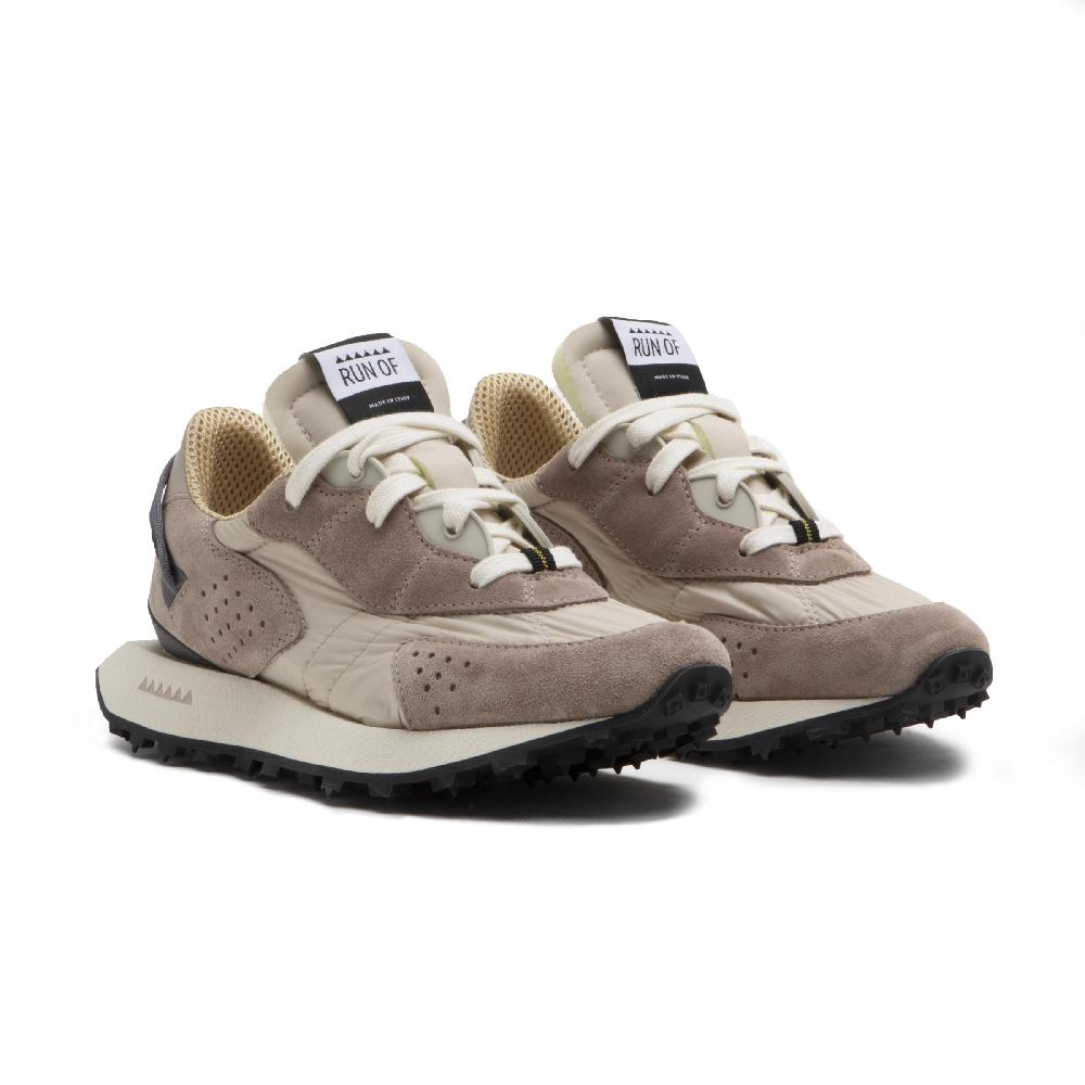RUN OF Elio sneakers in pelle scamosciata e nylon Negozio