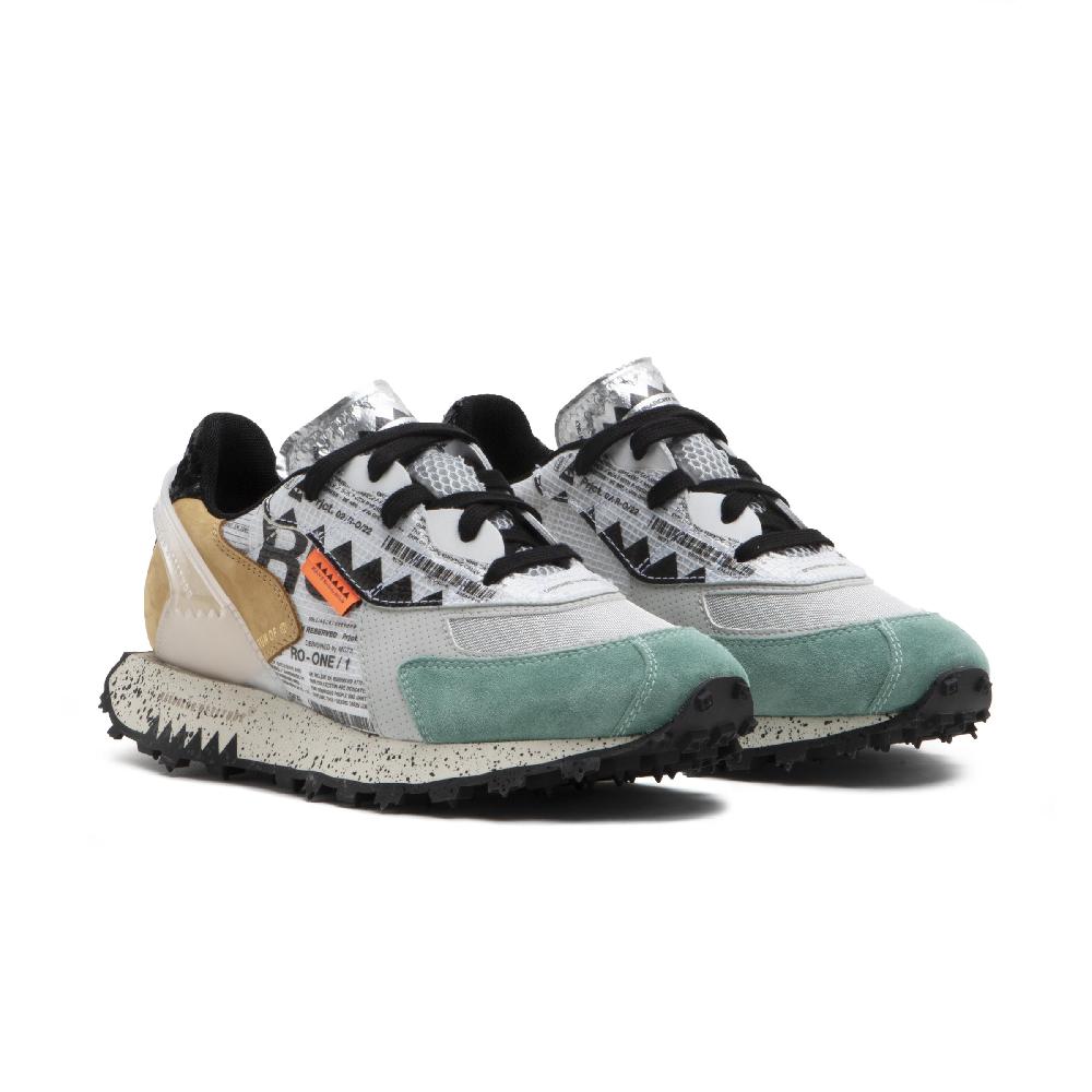 RUN OF Ro1 Core sneakers in pelle nylon pelle scamosciata e rete Negozi Online