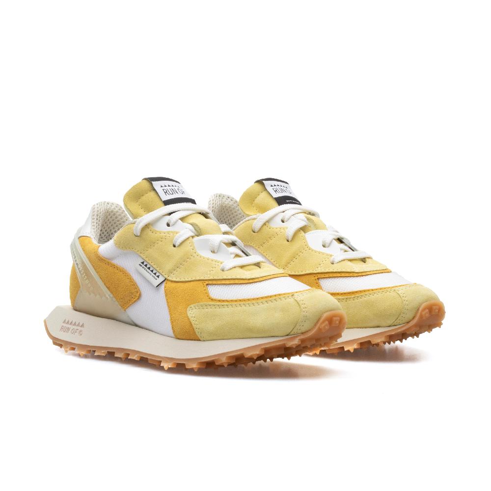RUN OF Lemonade sneakers uomo in pelle scamosciata e nylon | sito ufficiale RUN OF 2025