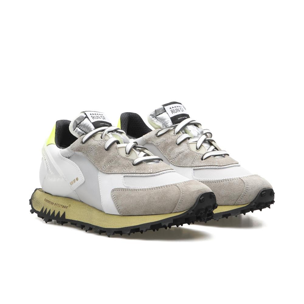 RUN OF Ambush sneakers in pelle e nylon con suola gialla Soddisfazione Garantita