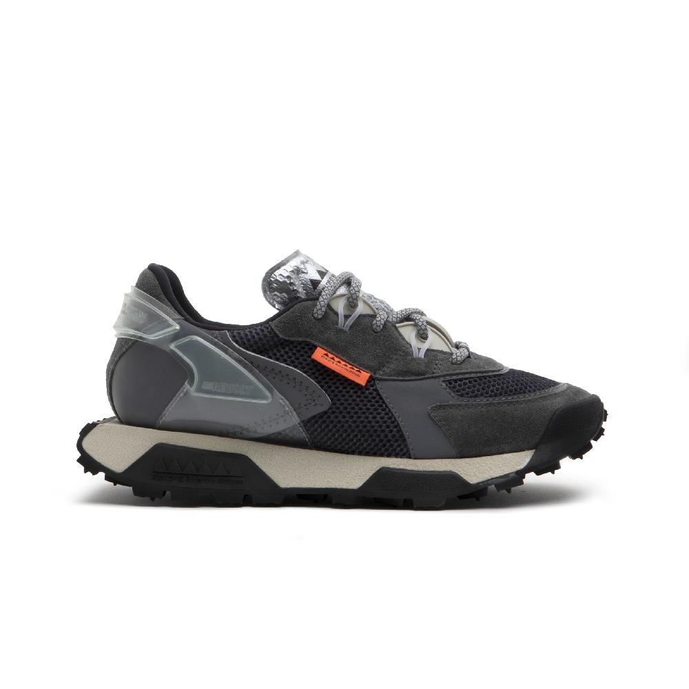 RUN OF Nepal sneakers in mesh e pelle scamosciata Sottocosto
