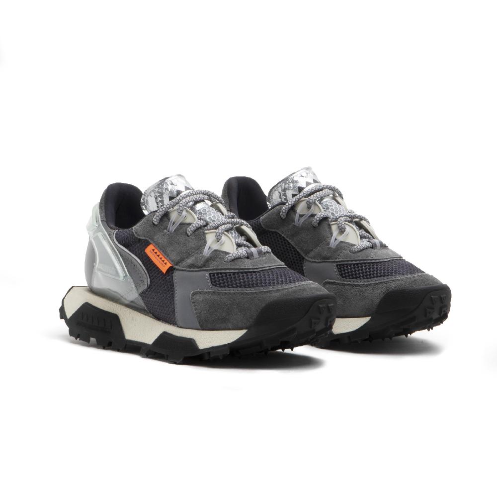 RUN OF Nepal sneakers in mesh e pelle scamosciata Sottocosto