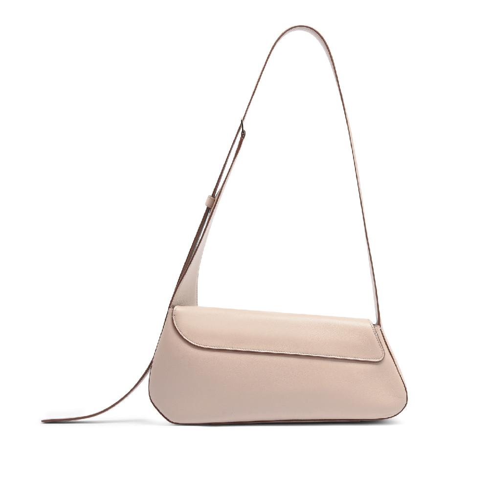 Santoni Borsa ThePluto in pelle beige Nuova