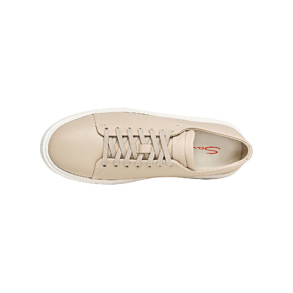 Santoni Sneaker da donna in pelle beige Vendite Flash