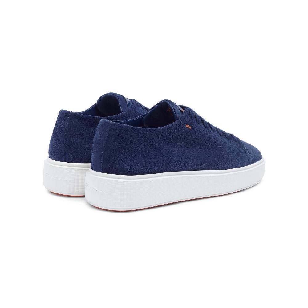 Santoni Sneaker da donna in suede blu Prezzo Ridotto