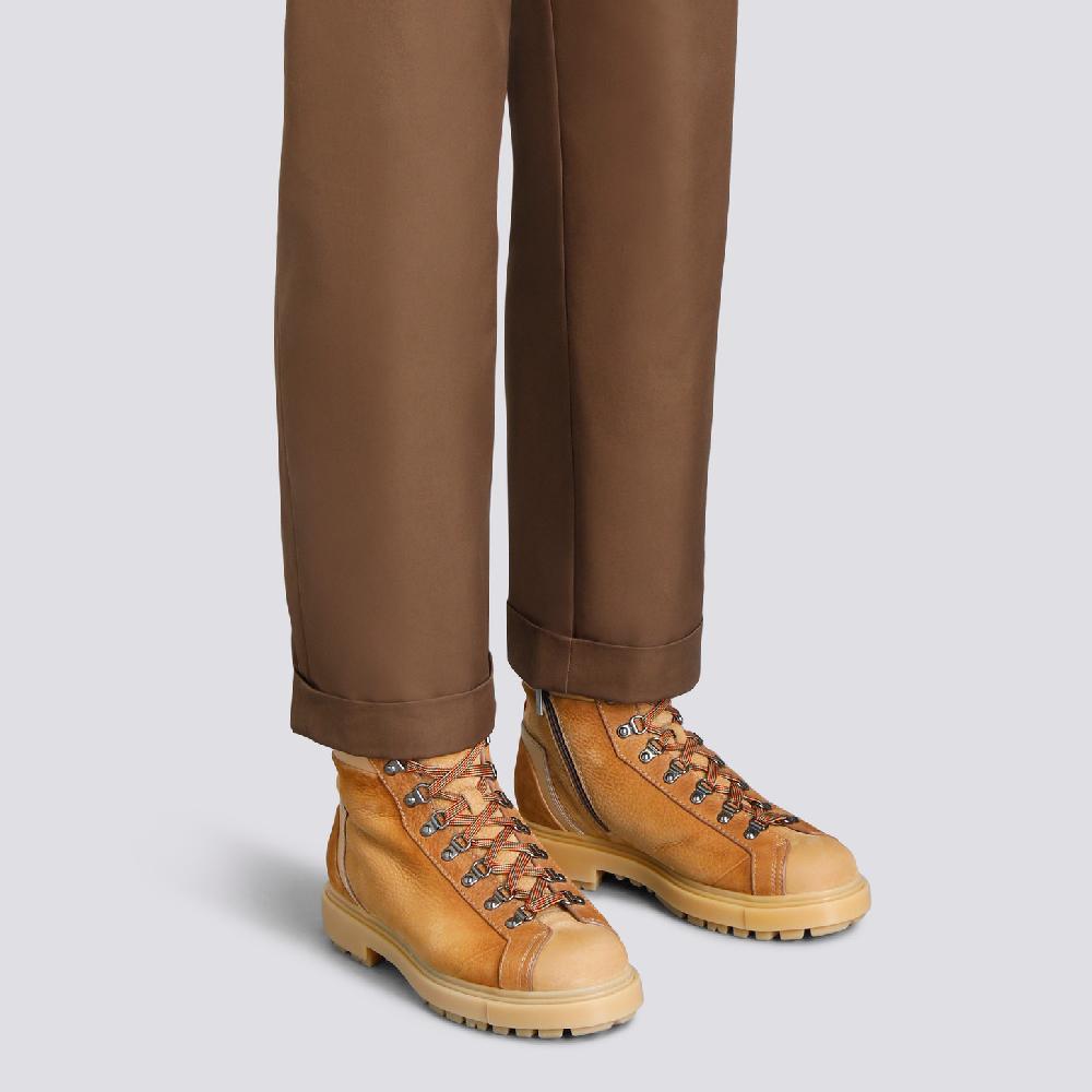 Santoni Scarponcino da montagna da uomo in nabuk marrone Nuovo