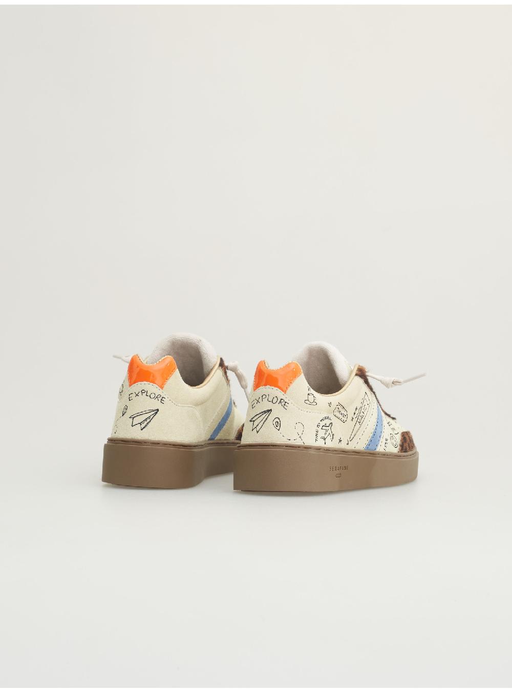 ﻿Serafini COURT - BEIGE LEOPARD - DONNA Serafini Shop Offerte