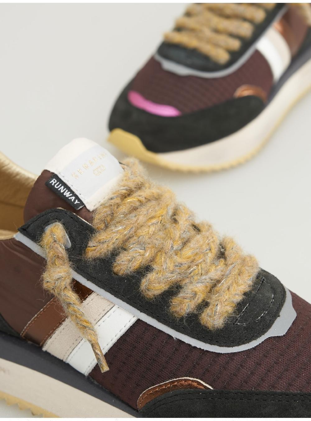 Serafini TORINO - BROWN BLACK YELLOW Serafini Shop Negozio