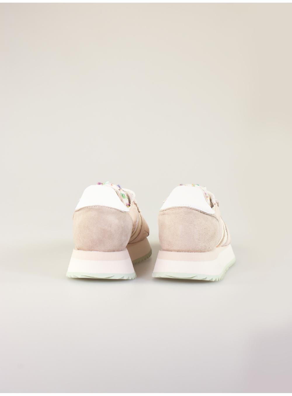 Serafini sneakers donna in pelle pelle laminata scamosciato nylon tessuto Serafini Shop Italy