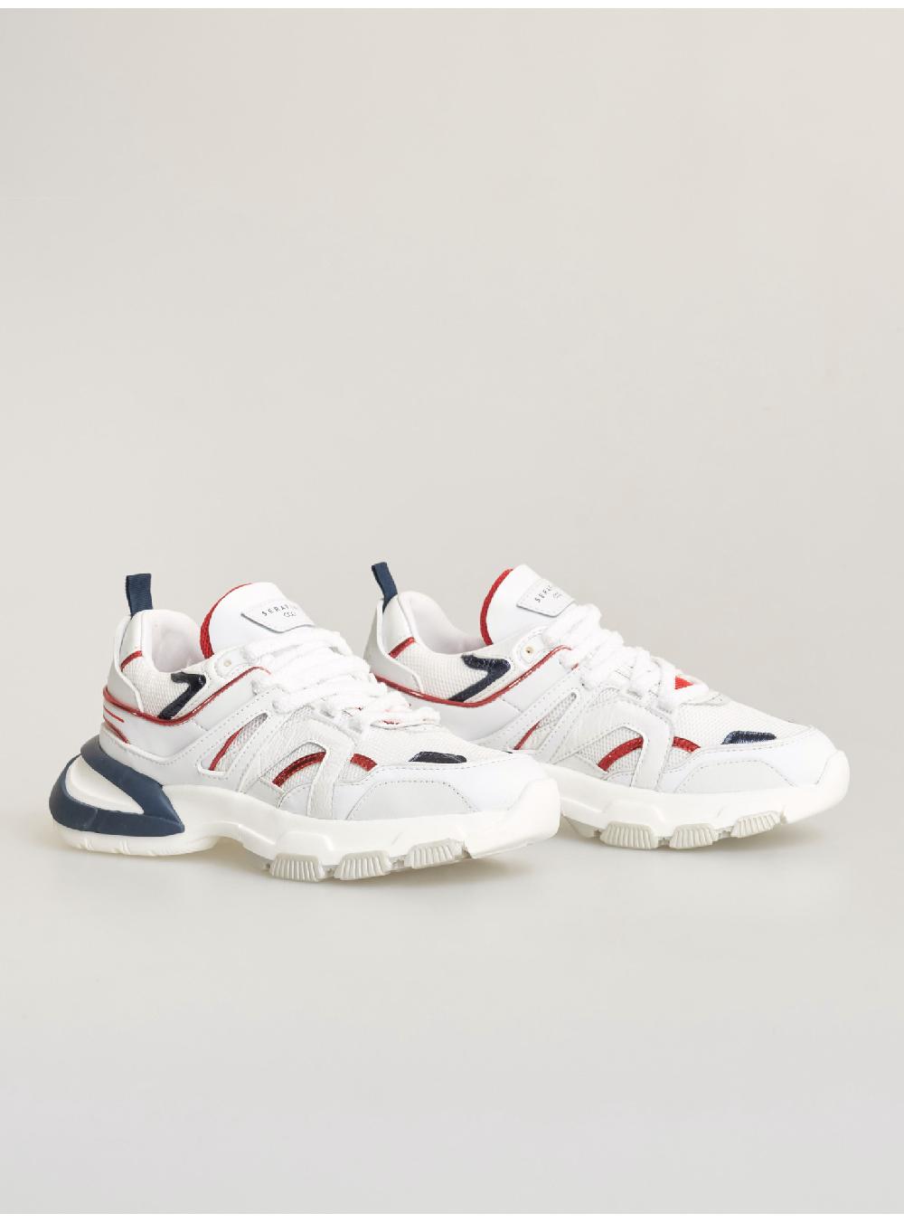 Serafini sneakers donna in pelle pelle laminata tessuto a rete Serafini Shop Spedizione Gratuita