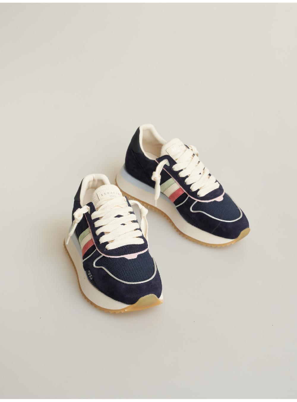 Serafini sneakers donna in pelle scamosciato tessuto Serafini Shop Hotsell