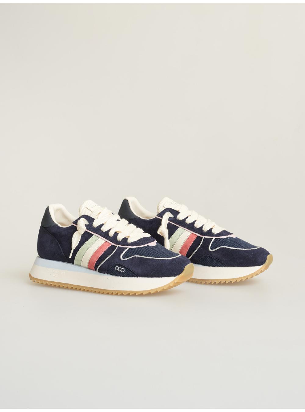 Serafini sneakers donna in pelle scamosciato tessuto Serafini Shop Hotsell