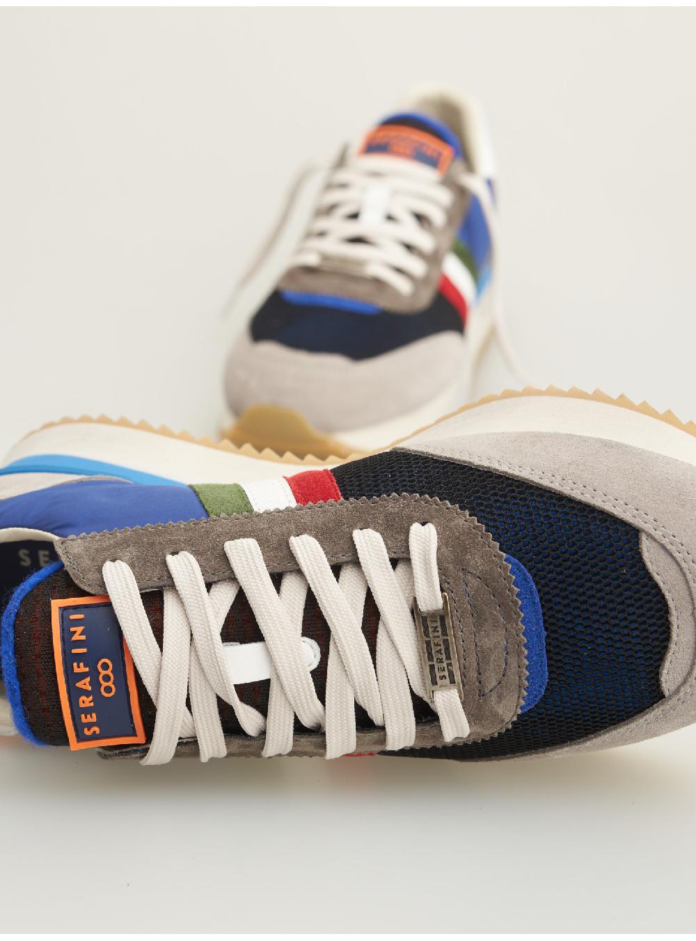 Serafini TORINO - BLUETTE GREY ORANGE - UOMO Serafini Shop Consegna Veloce