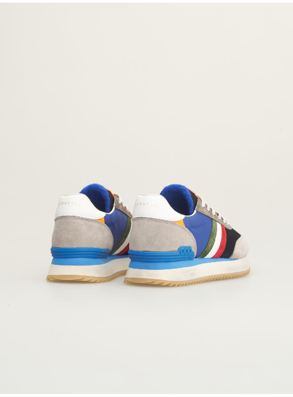 Serafini TORINO - BLUETTE GREY ORANGE - UOMO Serafini Shop Consegna Veloce