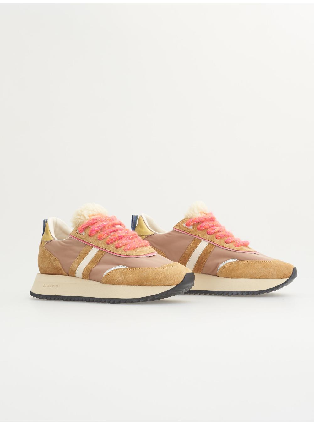 Serafini TORINO - BEIGE ECO-SHEARLING GOLD - DONNA Serafini Shop Saldi Di Fabbrica