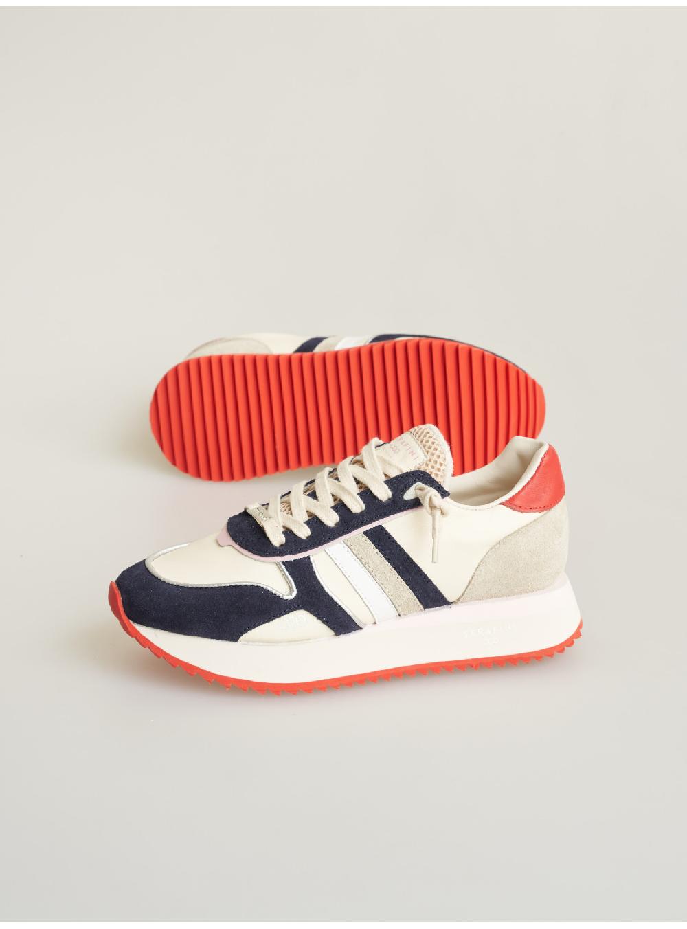 Serafini sneakers donna in pelle scamosciato tessuto a rete Serafini Shop Italy