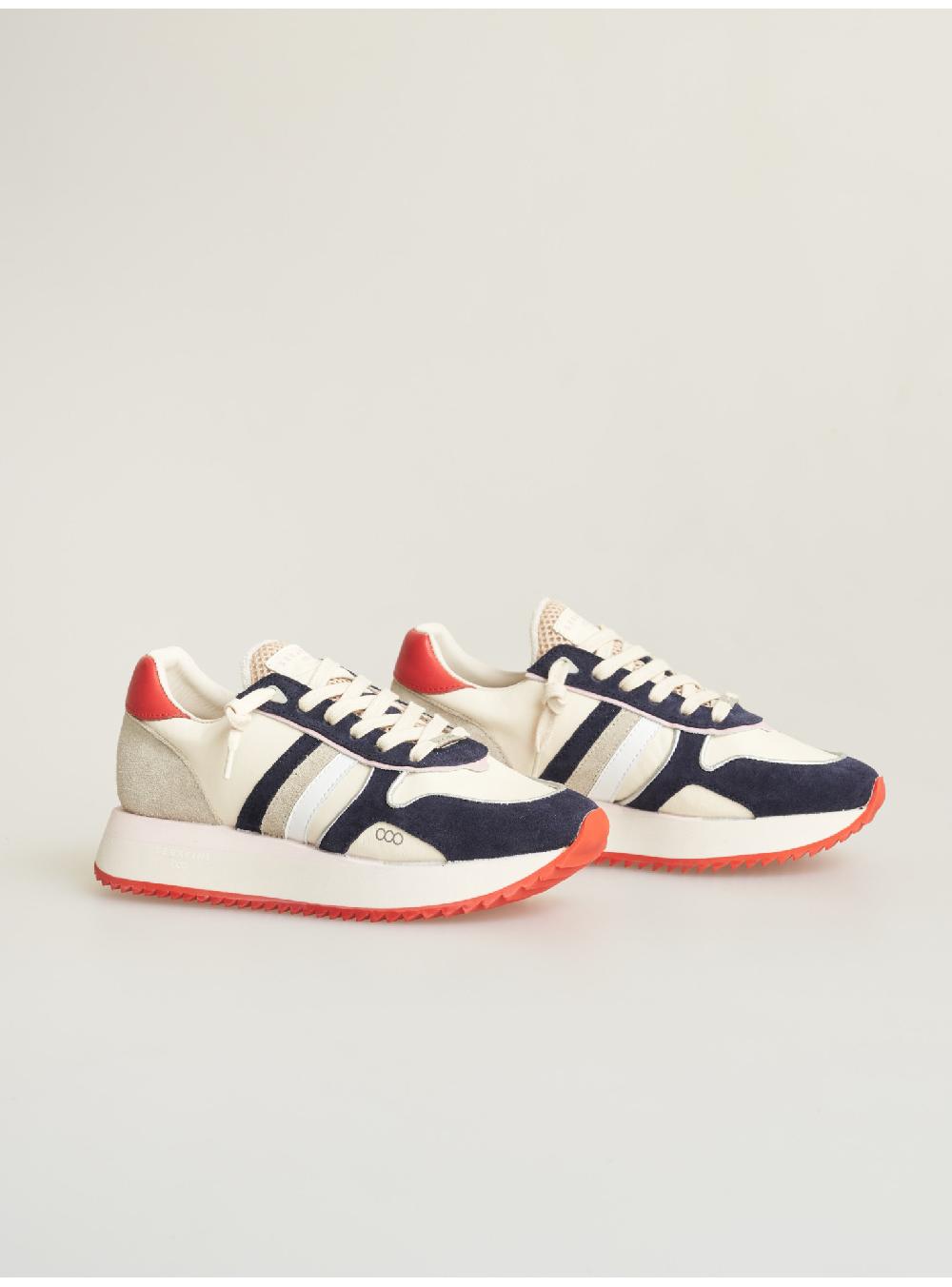 Serafini sneakers donna in pelle scamosciato tessuto a rete Serafini Shop Italy