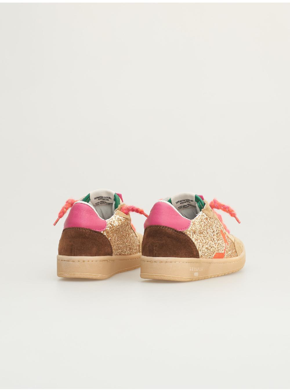 Serafini SAN DIEGO LOW - GOLD-GLITTER MULTICOLOR Serafini Shop Nuovo