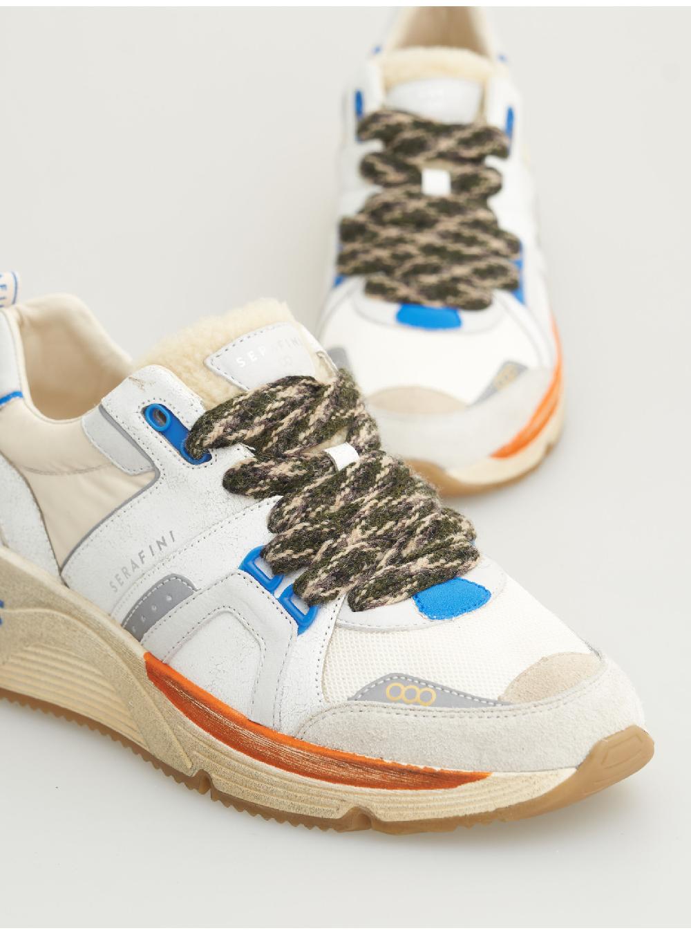 Serafini TOKYO - CRACKED WHITE BLUETTE - TOKYO - UOMO Serafini Shop Acquista Ora