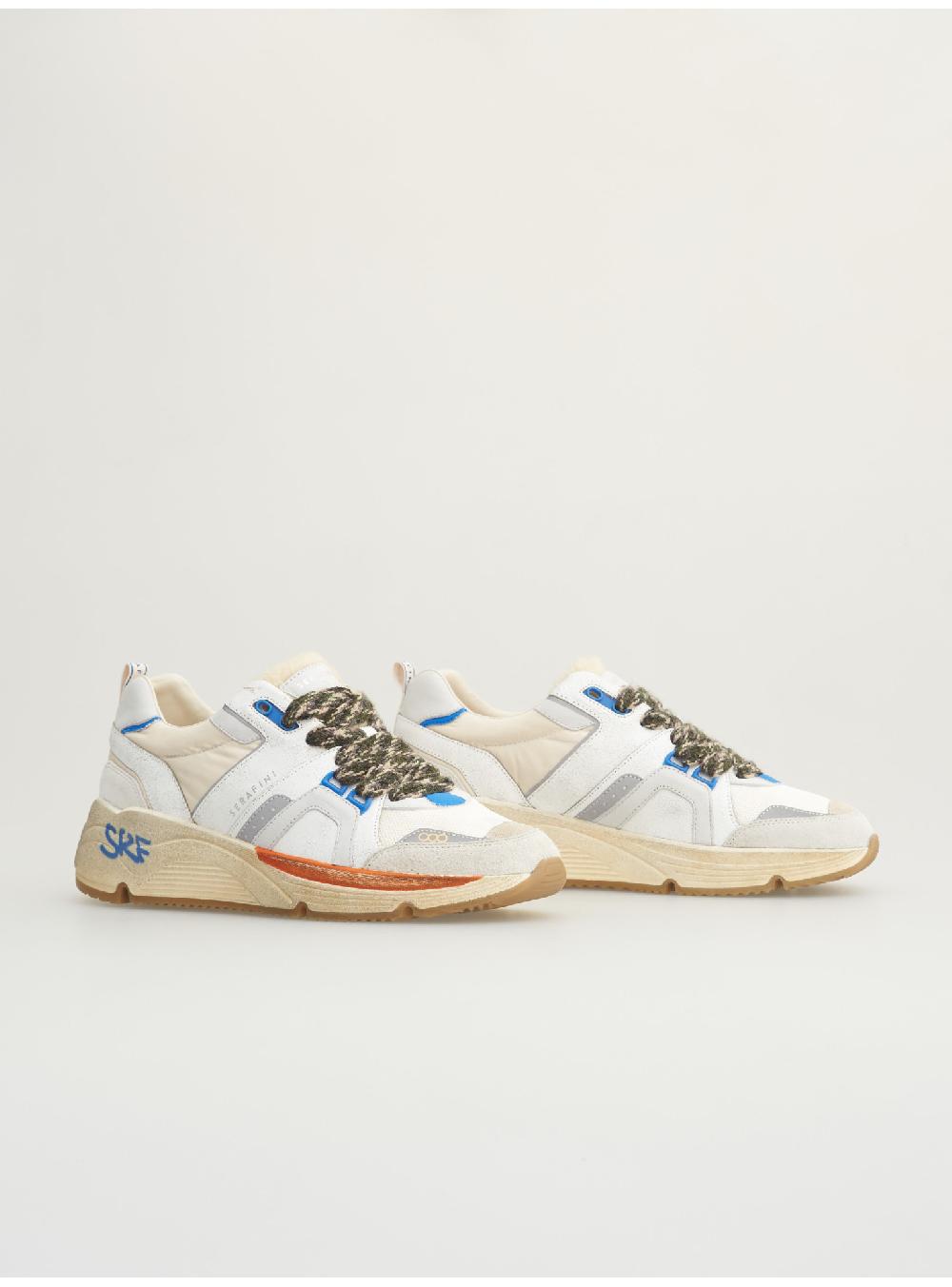 Serafini TOKYO - CRACKED WHITE BLUETTE - TOKYO - UOMO Serafini Shop Acquista Ora