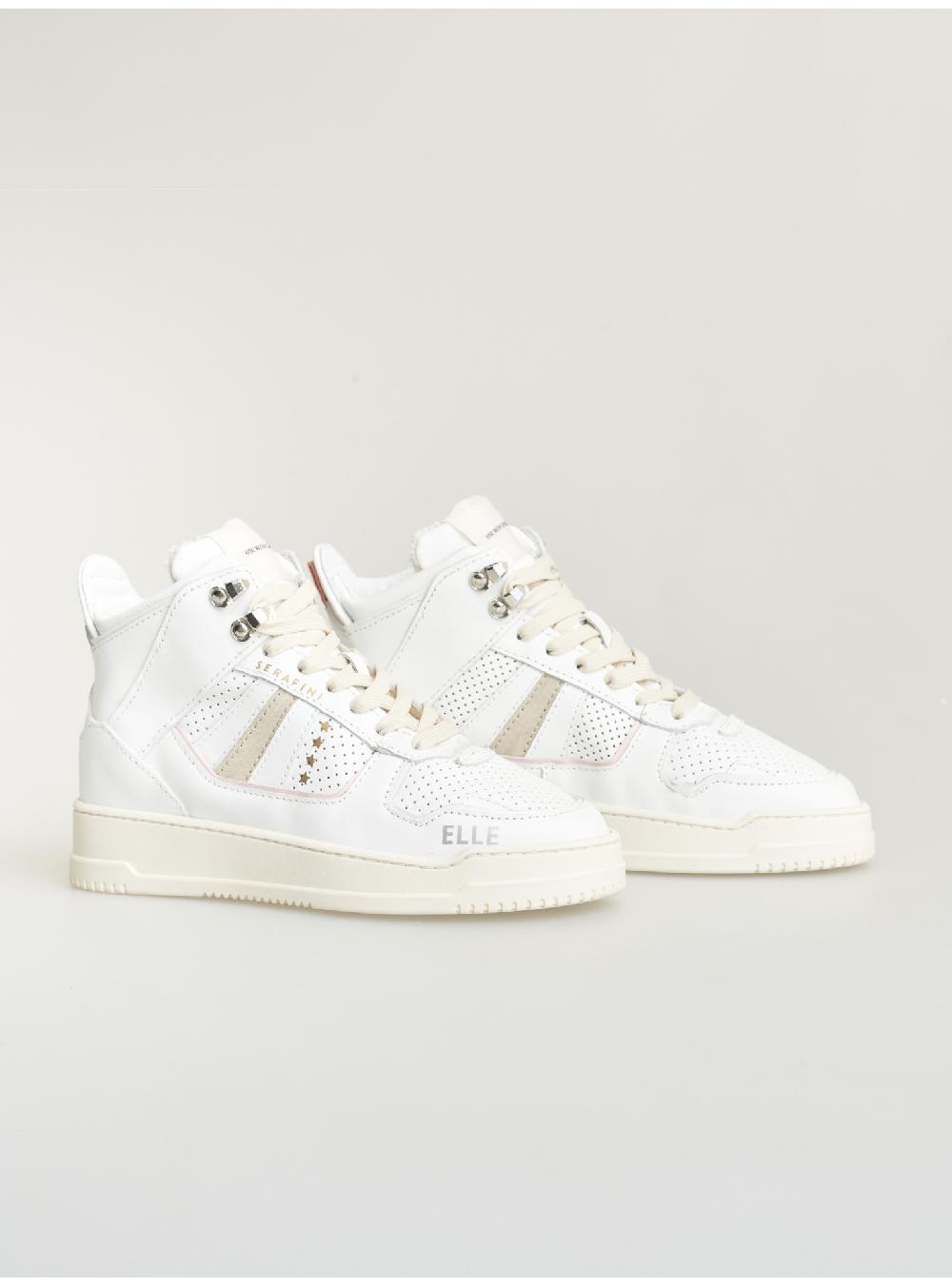 Serafini sneakers donna in pelle pelle laminata scamosciato nylon Serafini Shop Vendita Calda