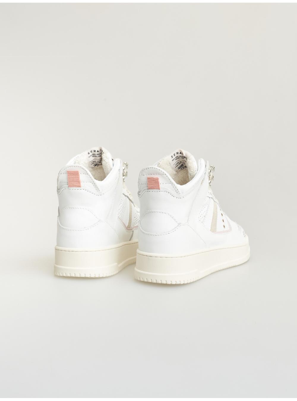 Serafini sneakers donna in pelle pelle laminata scamosciato nylon Serafini Shop Vendita Calda