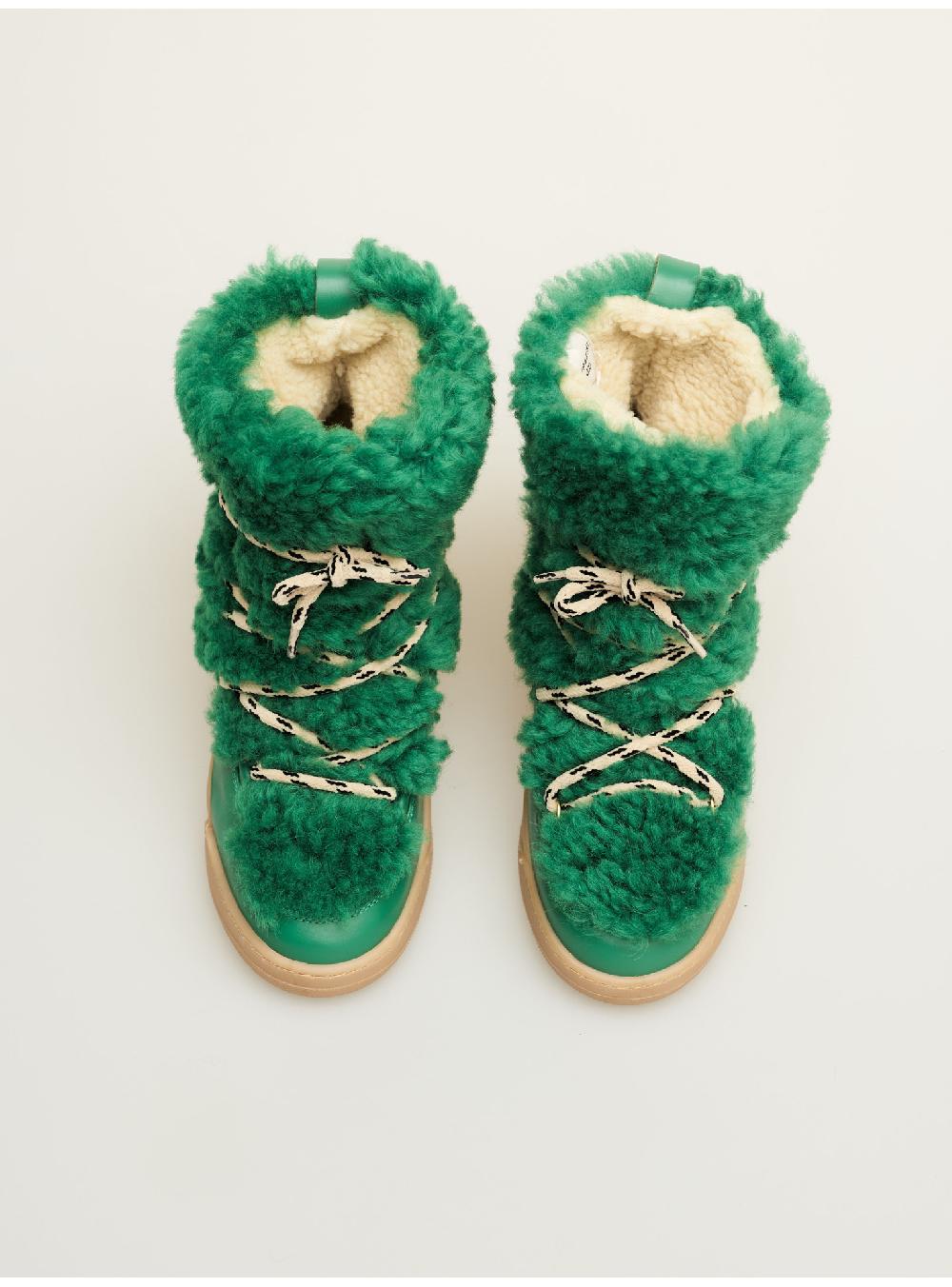 Serafini boots donna in shearling scamosciato Serafini Shop Saldi Di Fabbrica