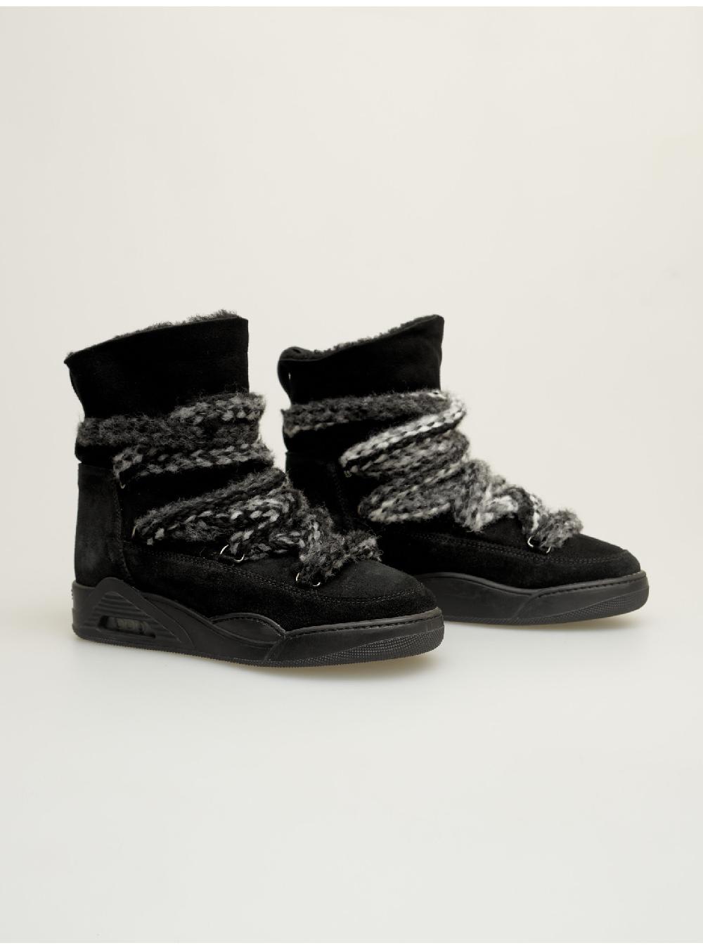Serafini boots donna in shearling scamosciato Serafini Shop I Più Venduti