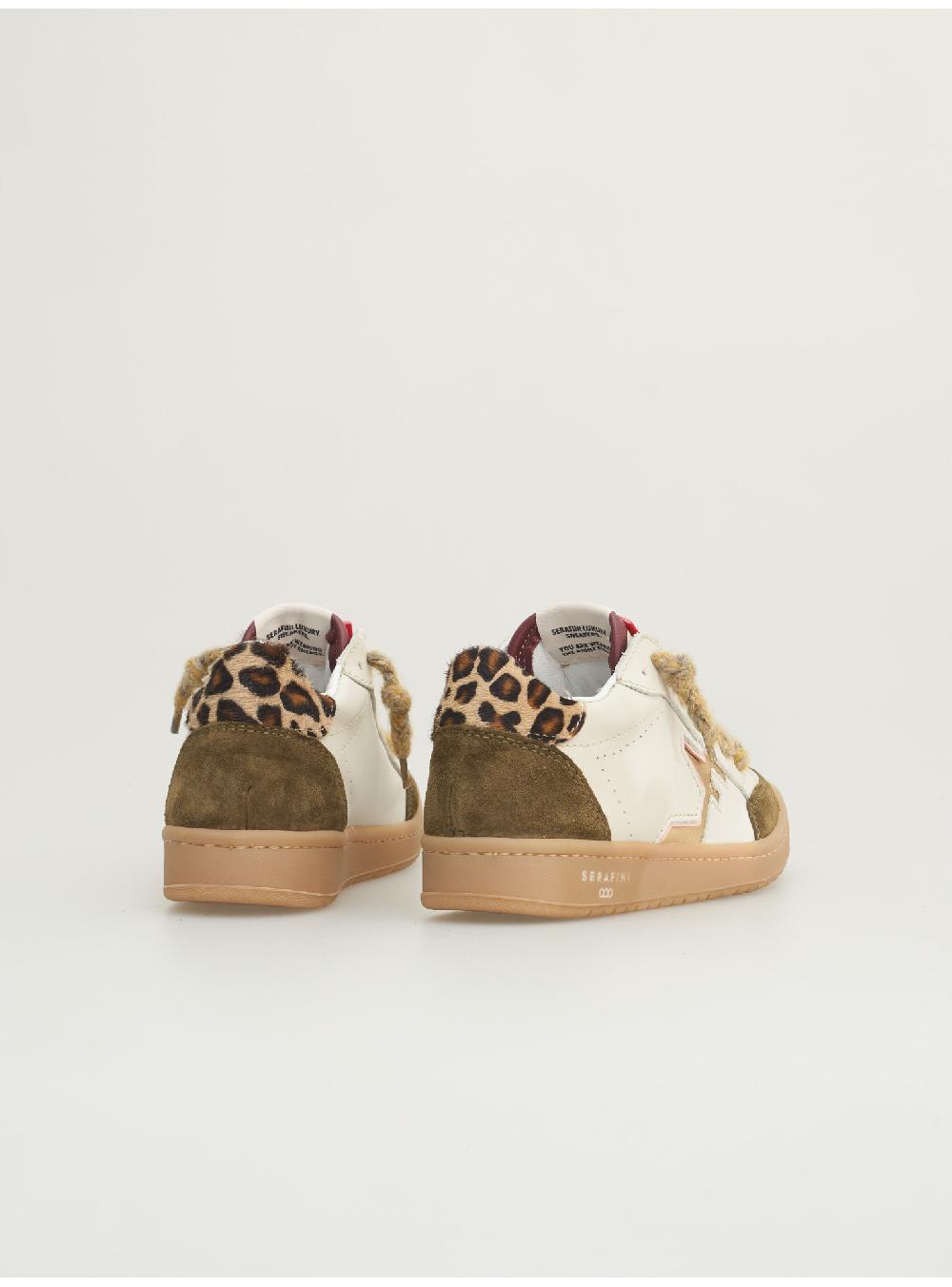 Serafini SAN DIEGO LOW - MILK OLIVE LEOPARD Serafini Shop Hotsell