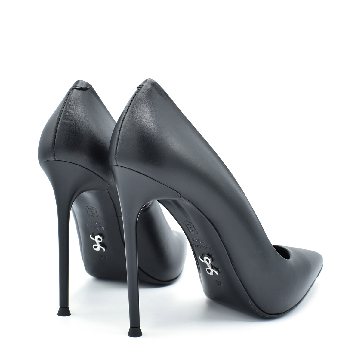 Sergio Levantesi Queen24 Black - Décolleté con tacco a spillo Outlet