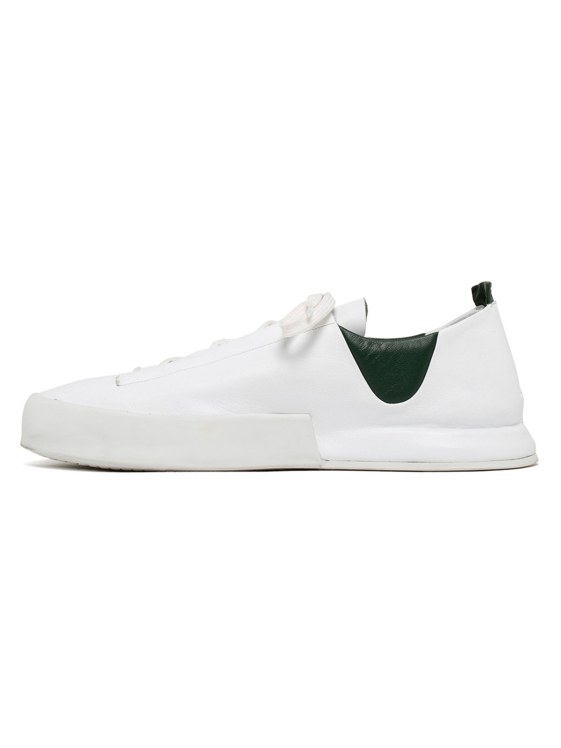 Silvano Sassetti Sneakers Durante bianco e verde Hotsell