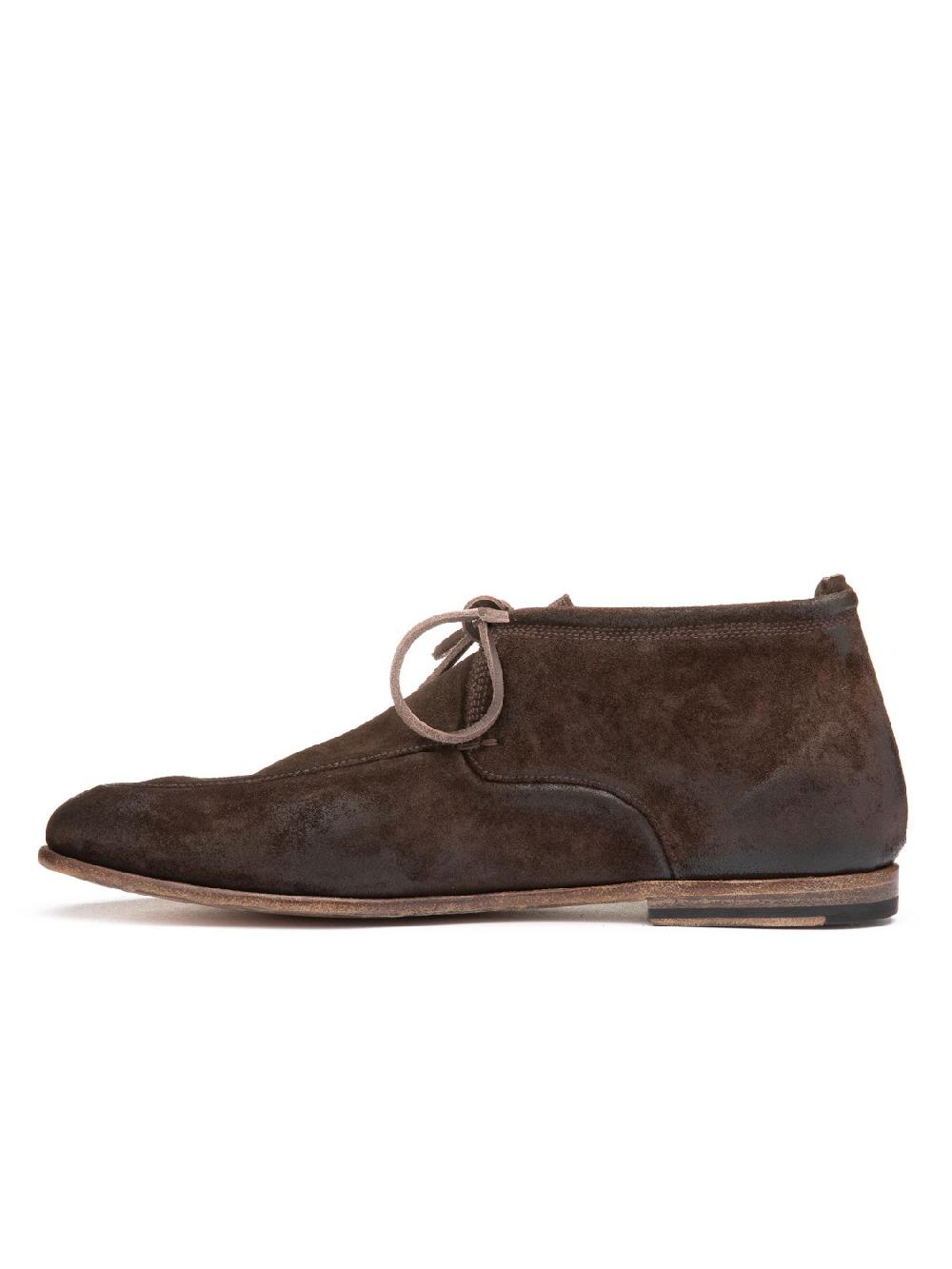 Silvano Sassetti Stivaletti Chukka in suede marrone scuro I Più Venduti