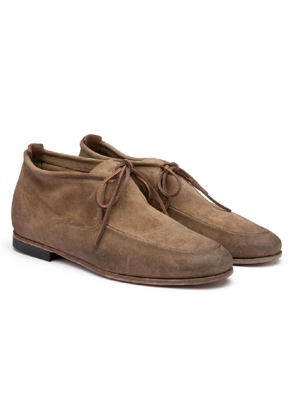Silvano Sassetti Stivaletti Chukka in suede color argilla 2025