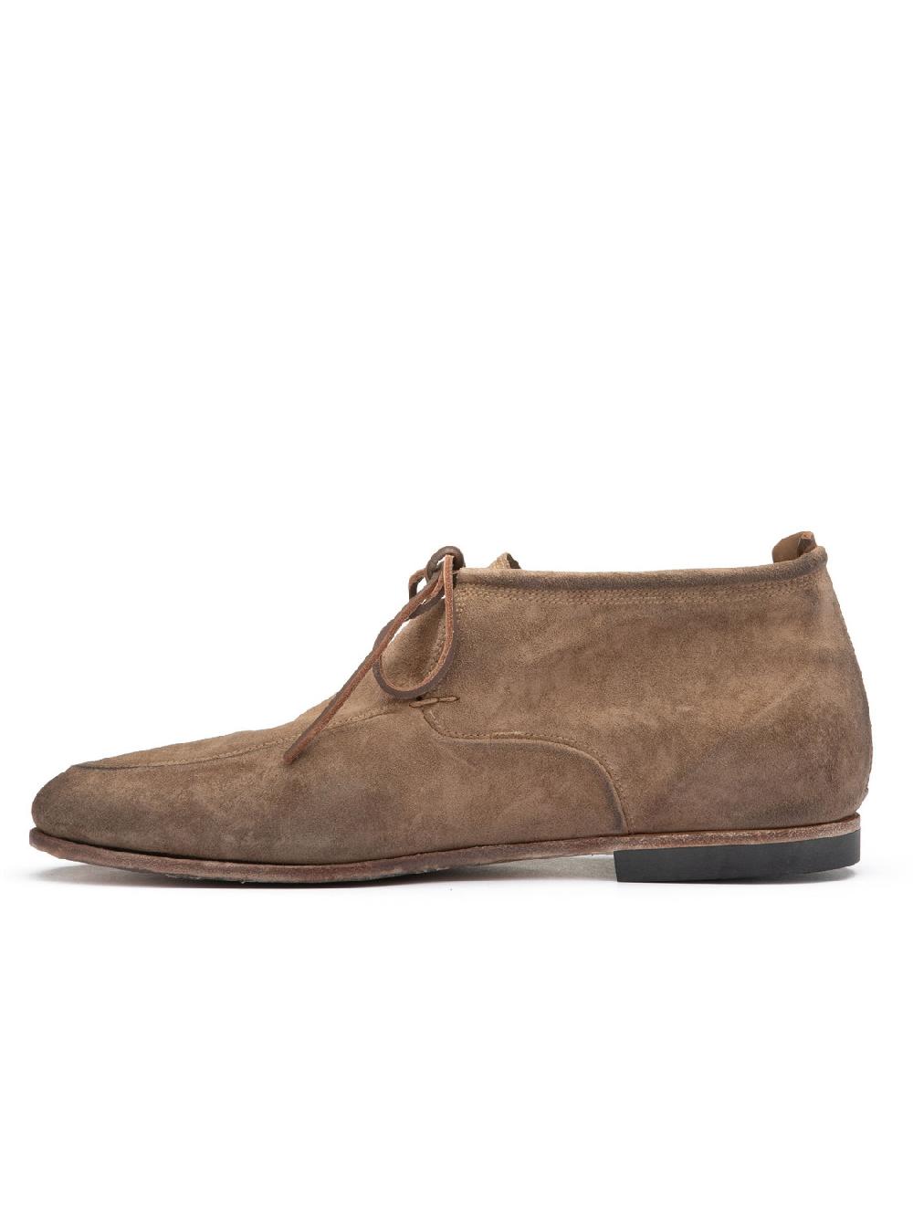 Silvano Sassetti Stivaletti Chukka in suede color argilla 2025