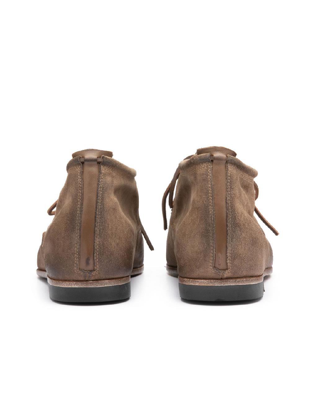 Silvano Sassetti Stivaletti Chukka in suede color argilla 2025