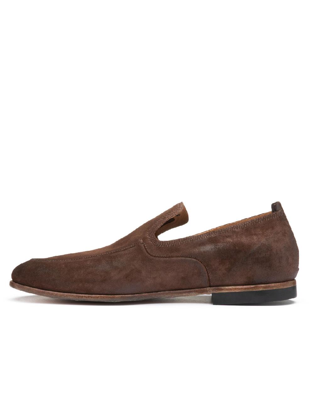 Silvano Sassetti Mocassini in suede marrone Vendita