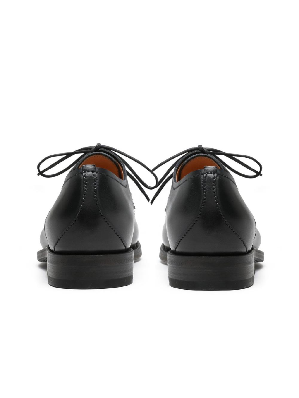 Silvano Sassetti Scarpe Derby in pelle nera Soddisfazione Garantita