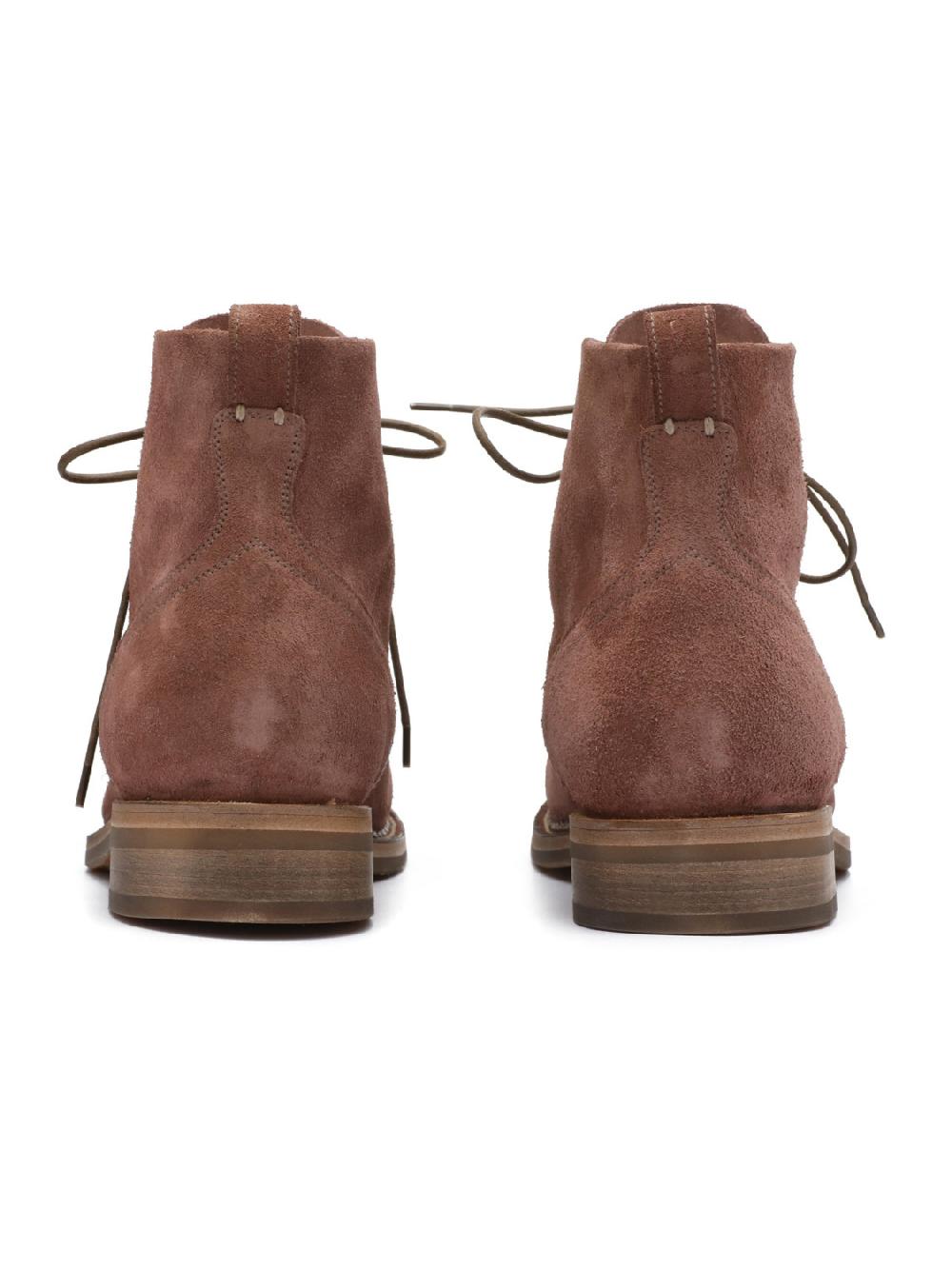 Silvano Sassetti Stivaletti in suede marrone Qualità Garantita