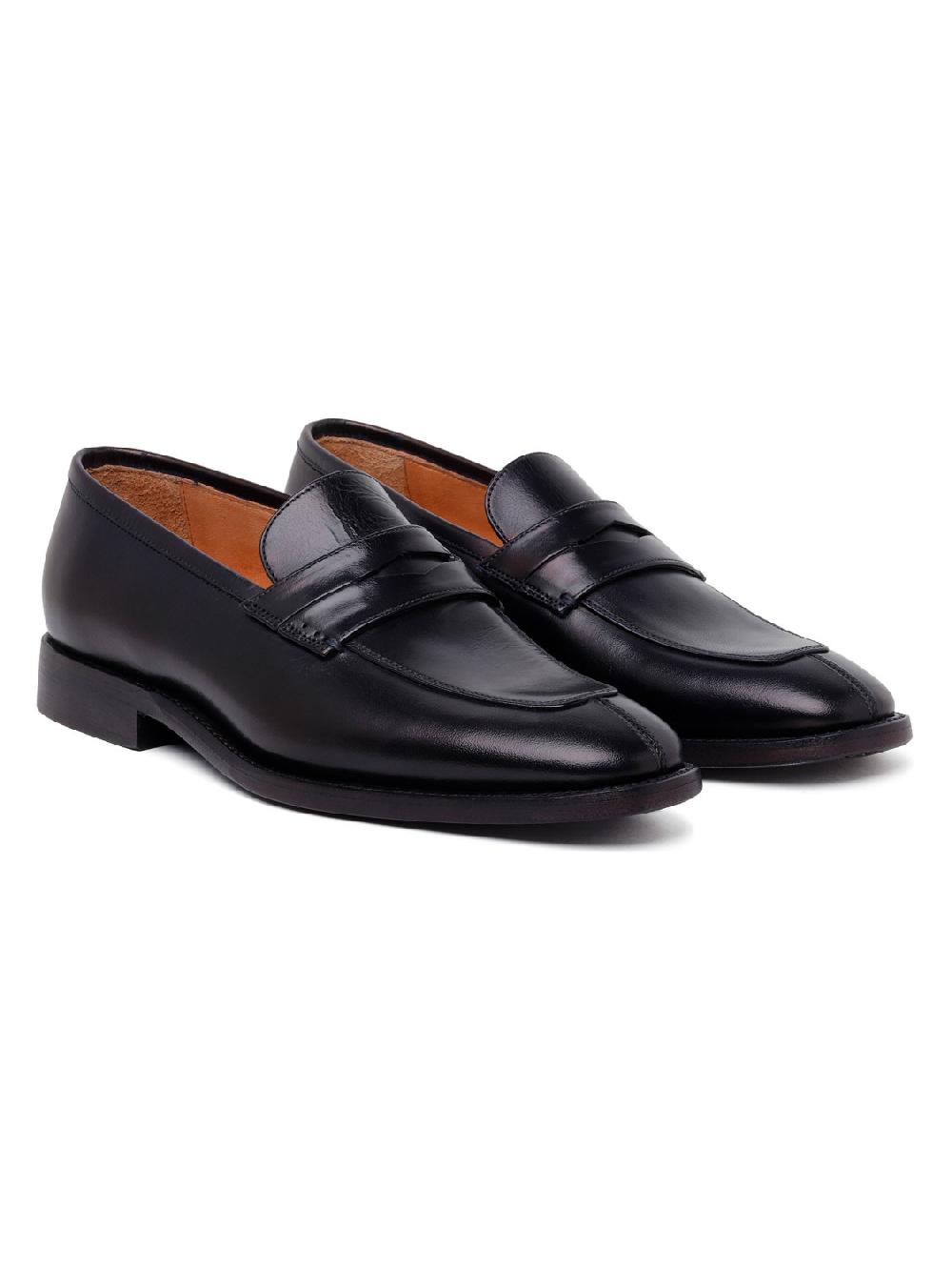 Silvano Sassetti Mocassini Marsiglia in pelle navy Promozione Limitata