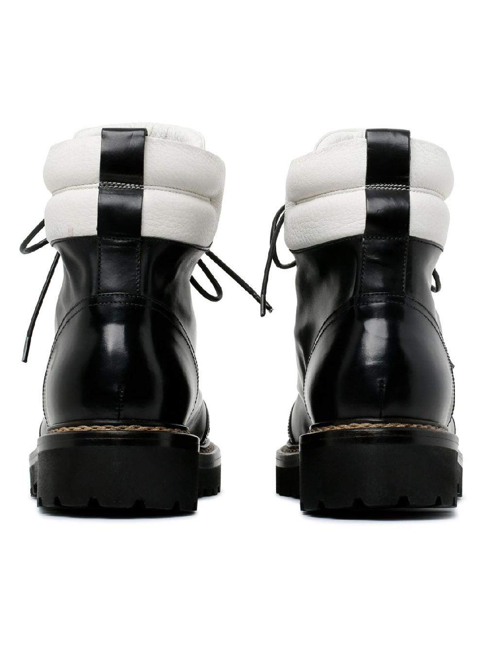 Silvano Sassetti Anfibi in pelle bicolor Online