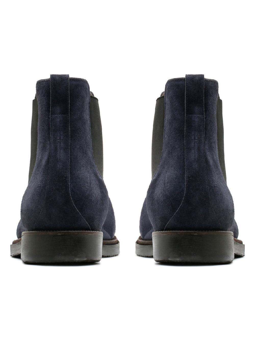 Silvano Sassetti Stivaletti in suede blu Outlet