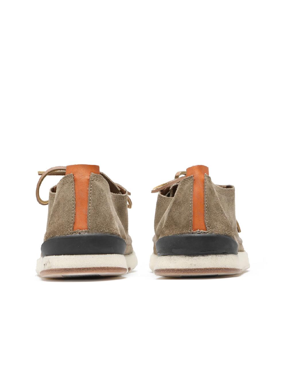 Silvano Sassetti Scarpe in suede color tortora Vendita Calda