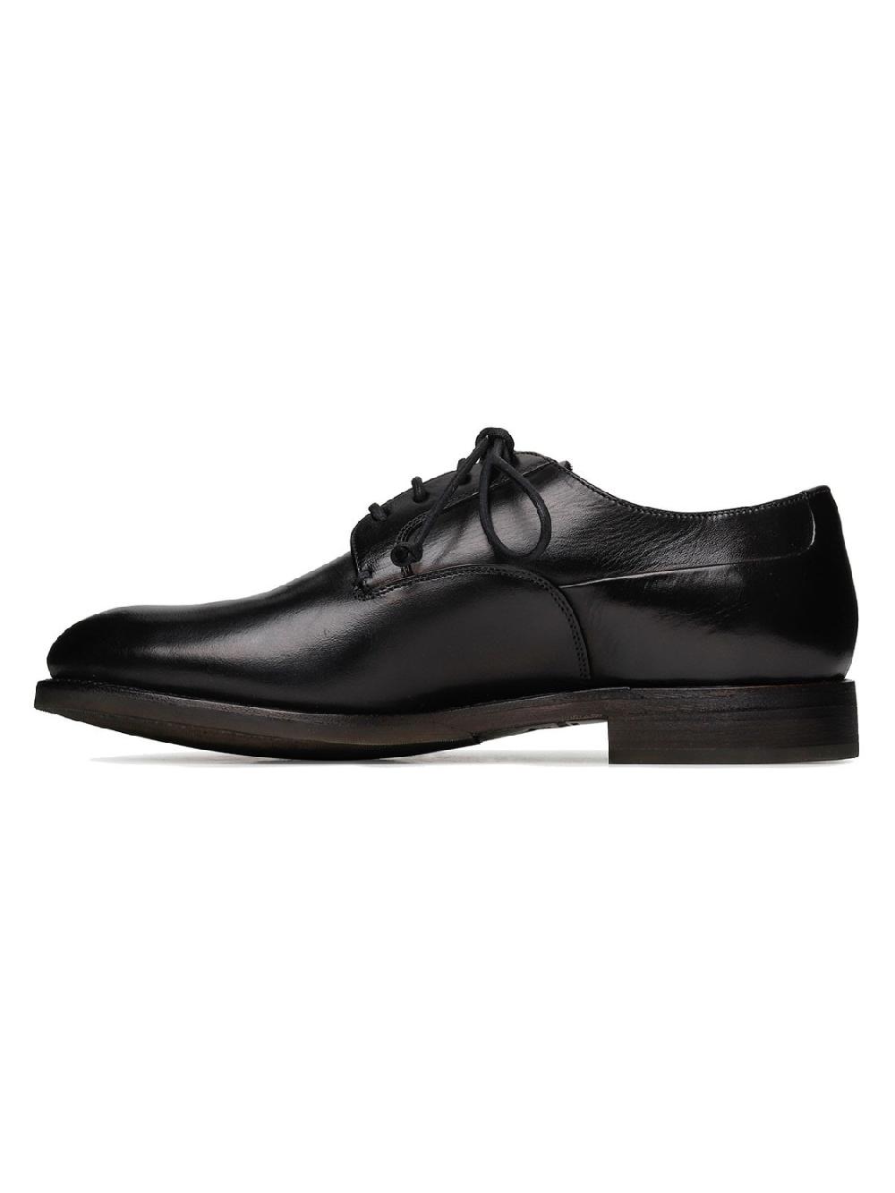Silvano Sassetti Scarpe Derby Firenze in pelle nera 2025