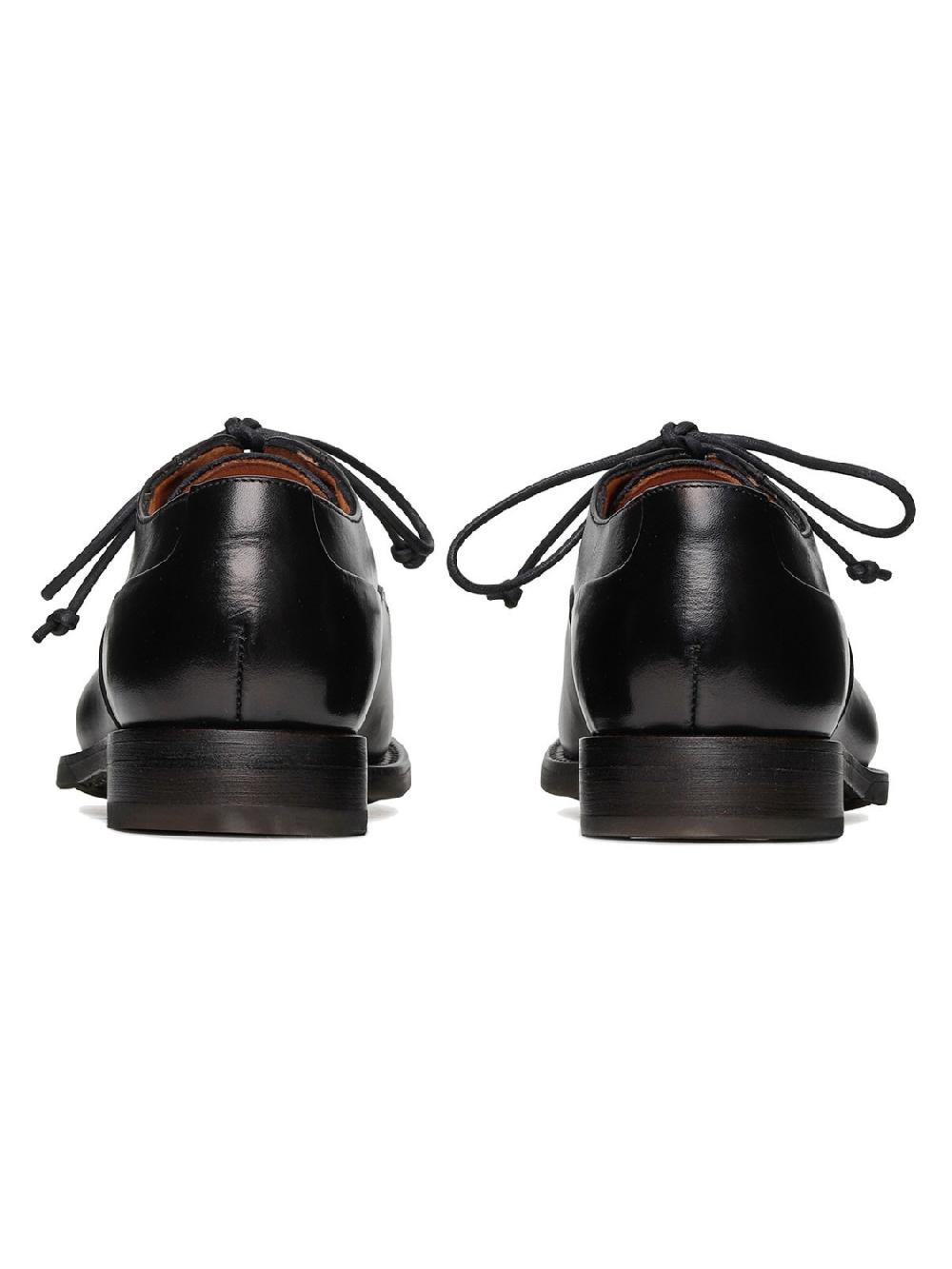 Silvano Sassetti Scarpe Derby Firenze in pelle nera 2025