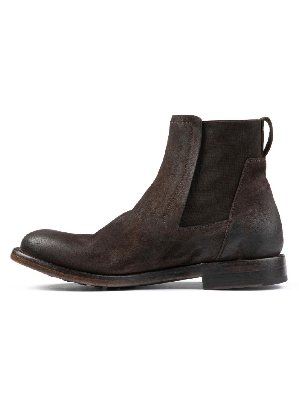 Silvano Sassetti Stivaletti in suede marrone Qualità Garantita