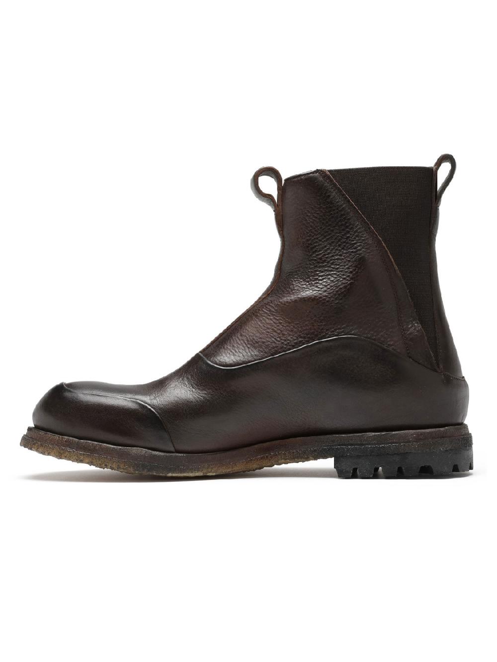 Silvano Sassetti Stivaletti in pelle marrone scuro Shopping Online
