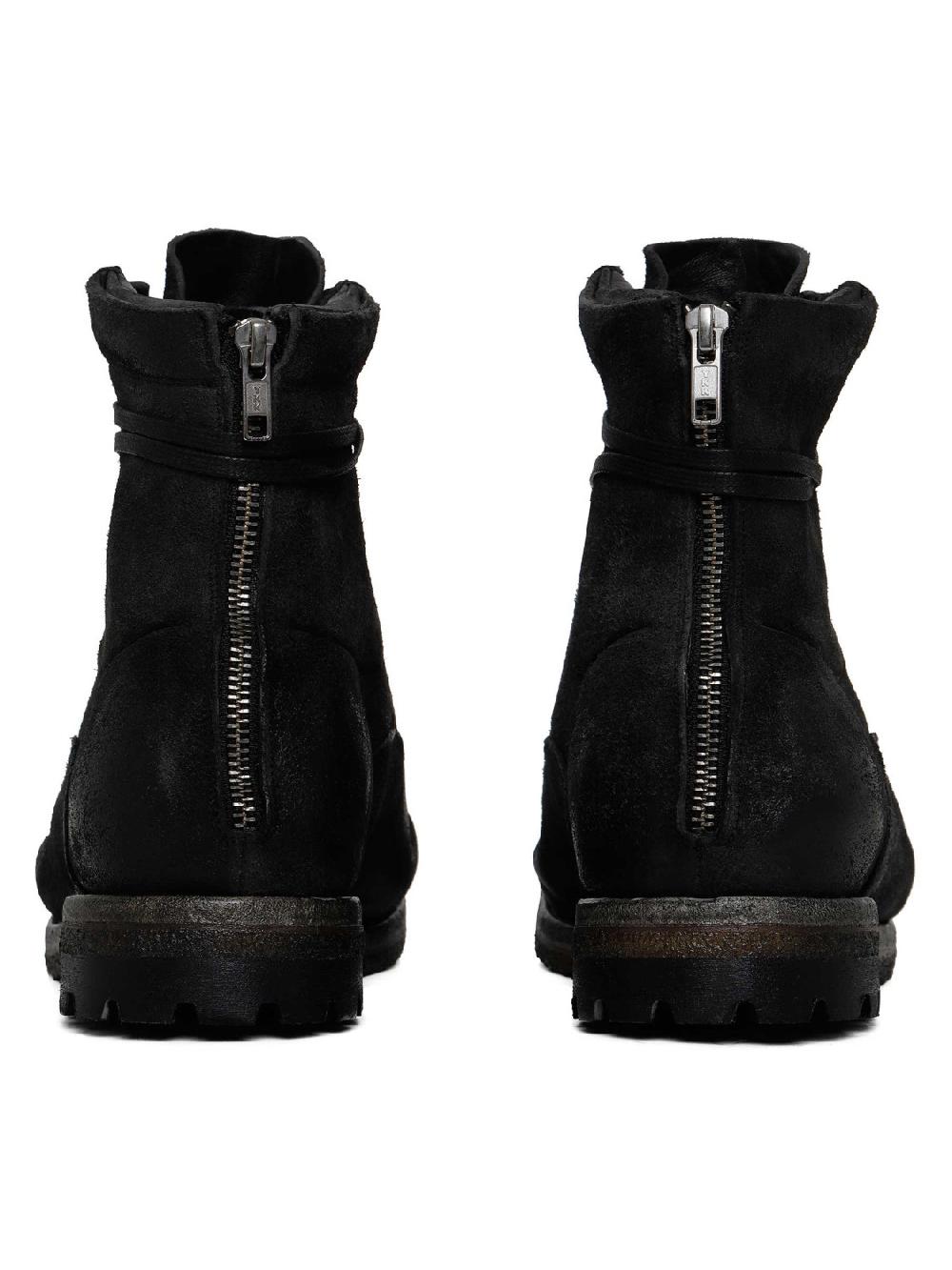 Silvano Sassetti Stivaletti in suede nero Saldi