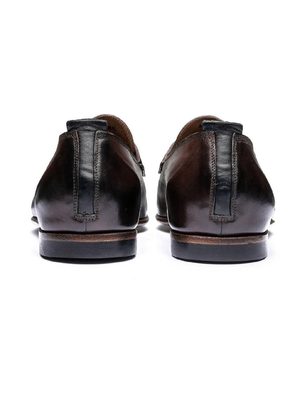 Silvano Sassetti Mocassini in pelle marrone Vendite Flash