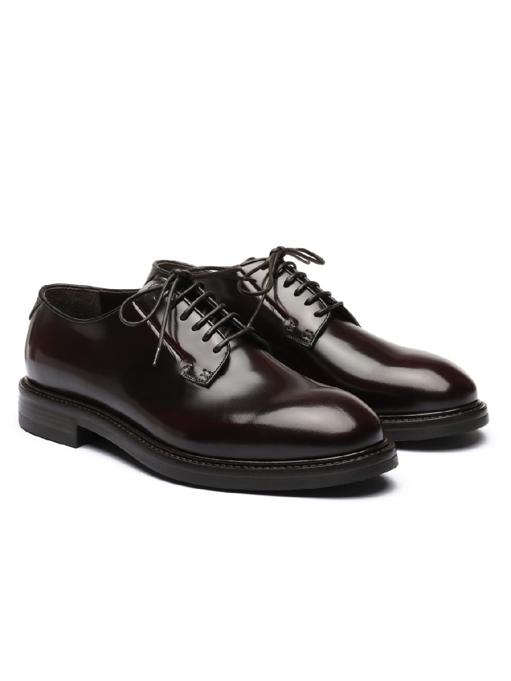 Silvano Sassetti Scarpe Derby Pascoli marrone Nuova